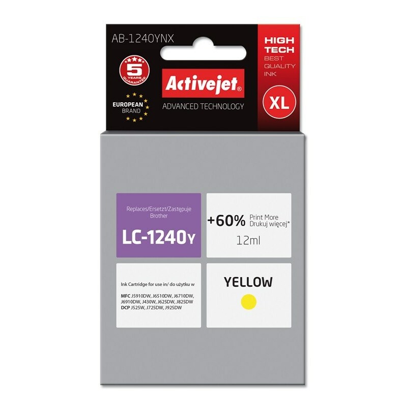 Activejet AB-1240YNX ink (replacement for Brother