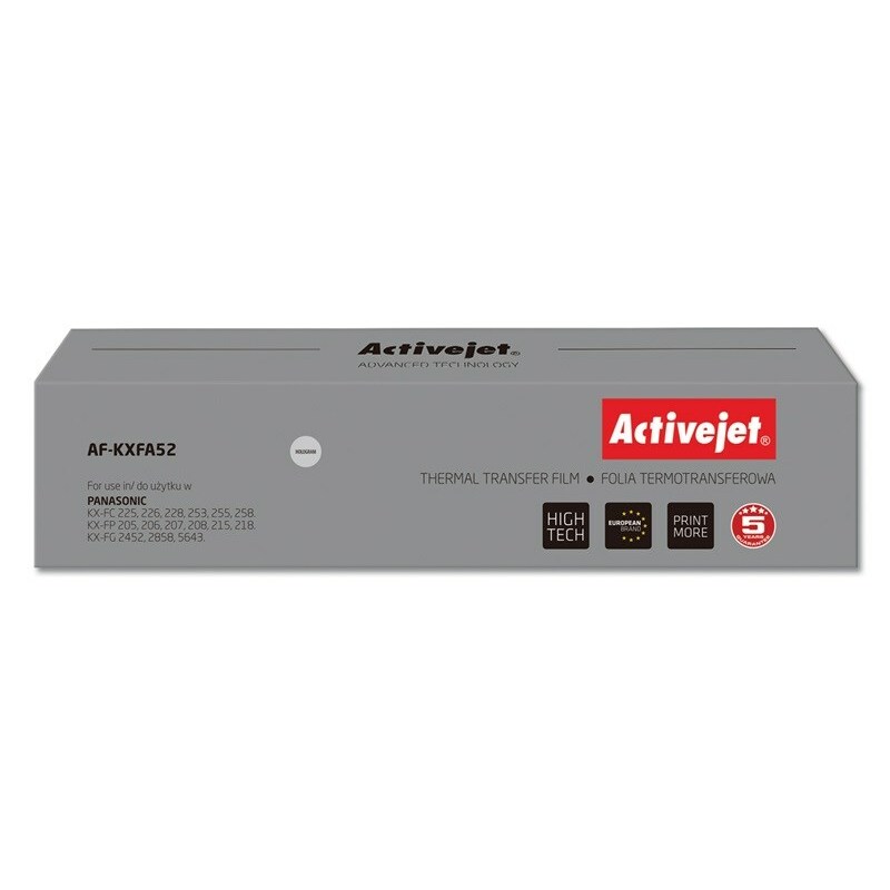Activejet AF-KXFA52 Copy Film (Replacement for