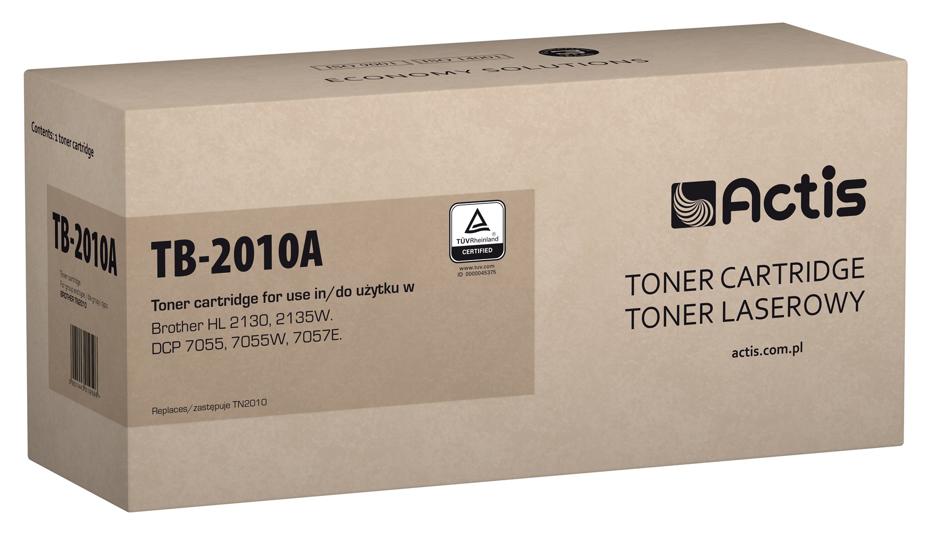 Actis TB-2010A Toner (replacement for Brother