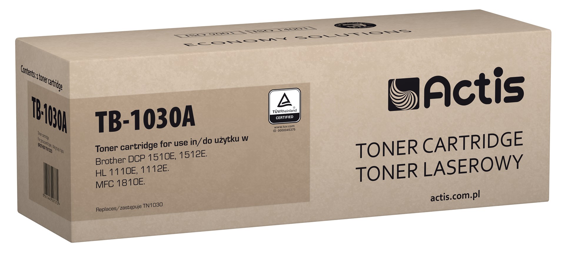 Actis TB-1030A Toner (replacement for Brother