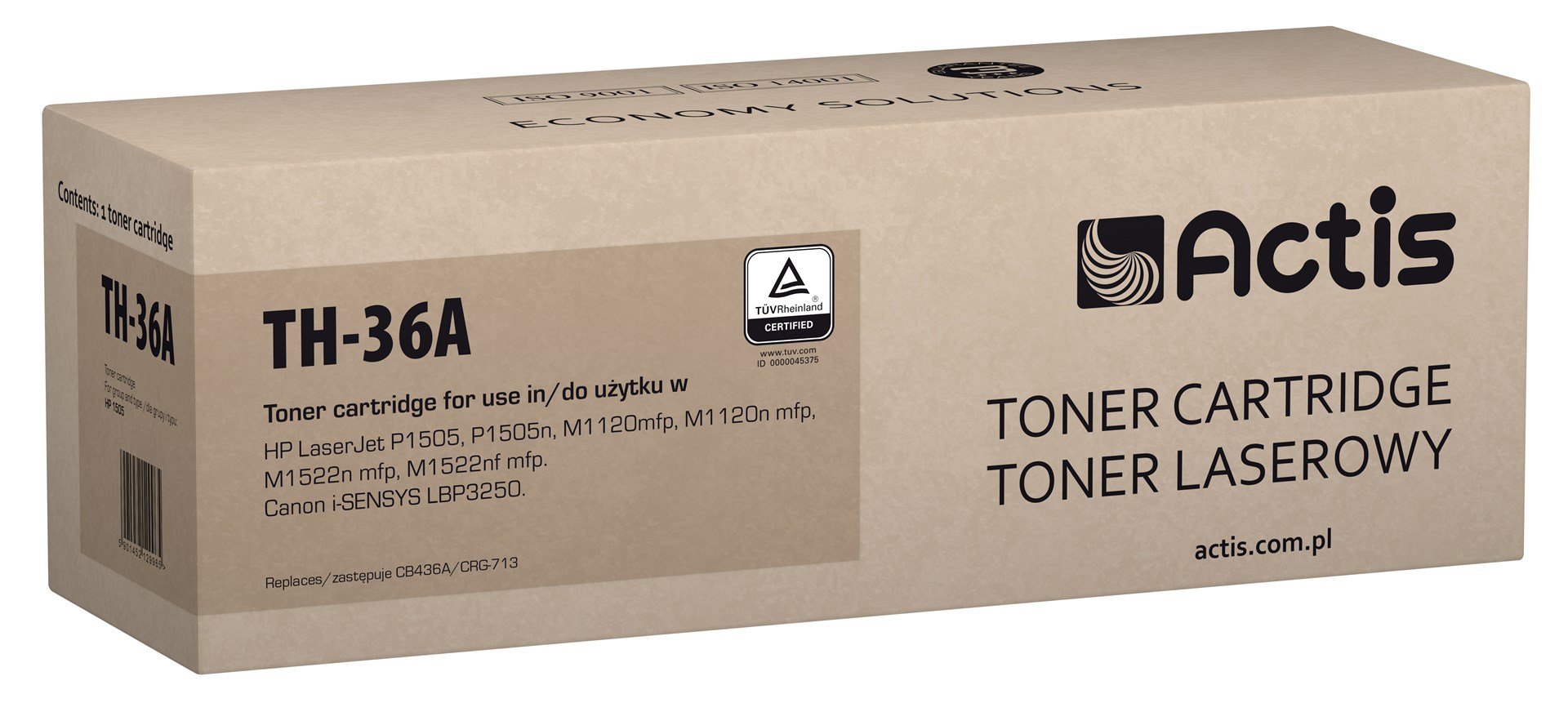 Actis TH-36A Toner (replacement for HP