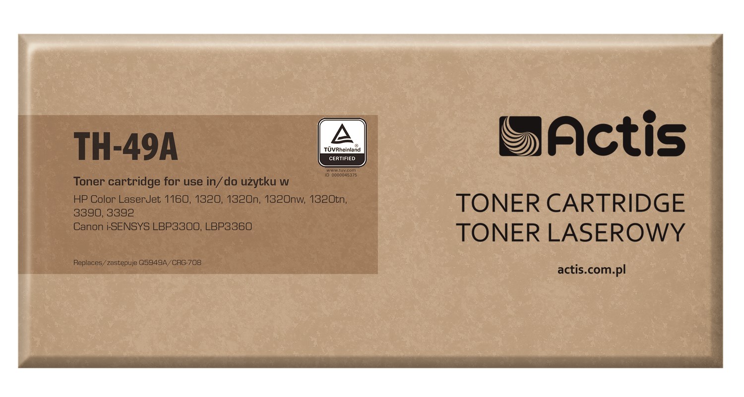Actis TH-49A Toner (replacement for HP