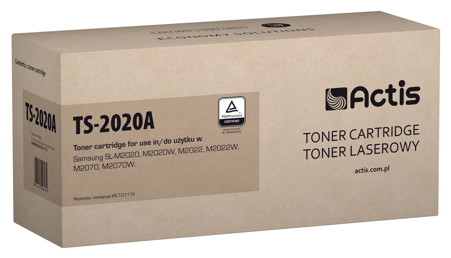 Actis TS-2020A Toner (replacement for Samsung
