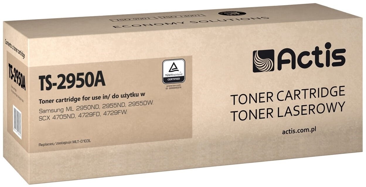 Actis TS-2950A Toner (Replacement for Samsung