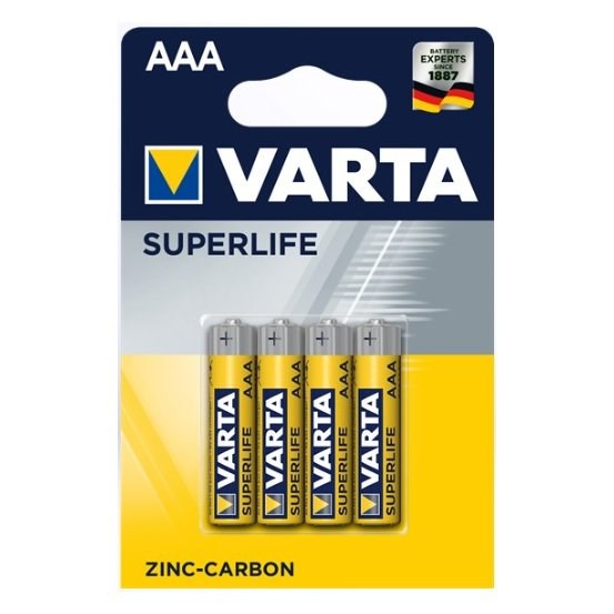 Baterijas VARTA SUPER HEAVY DUTY (4)