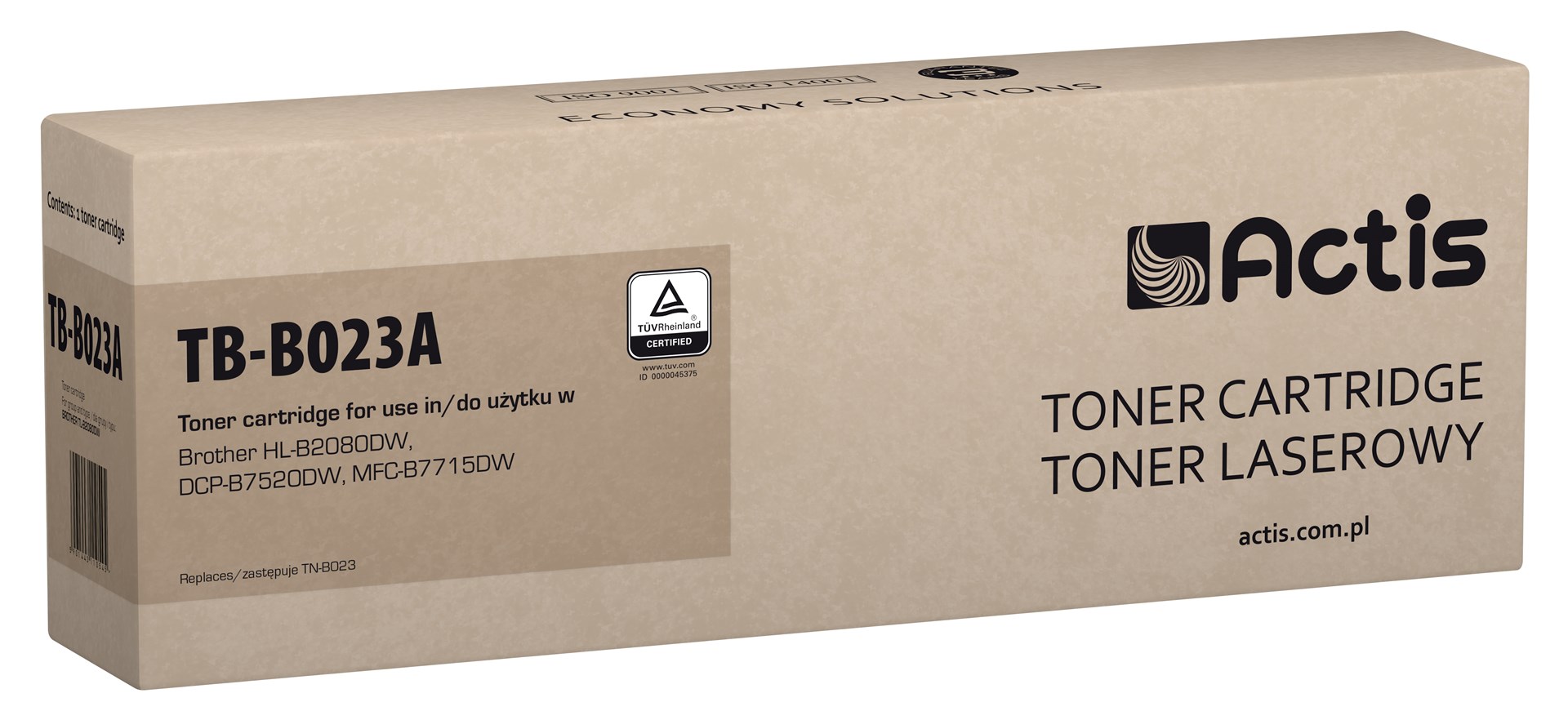 Actis TB-B023A Toner (replacement for Brother