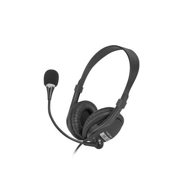 NATEC Headphones Drone USB with microphone