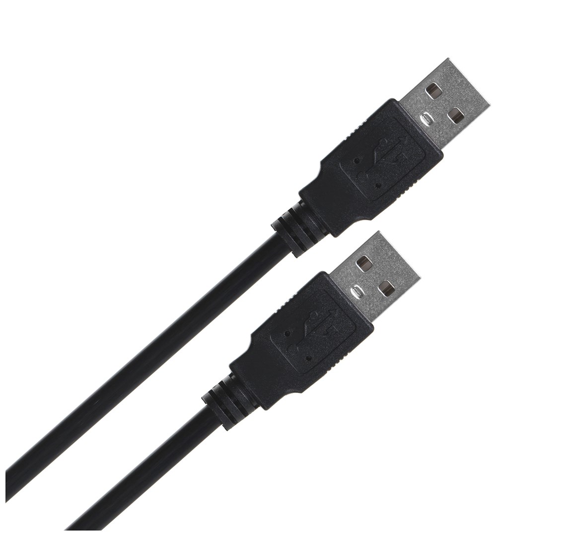 Lanberg CA-USBA-20CU-0010-BK USB cable 1m 2