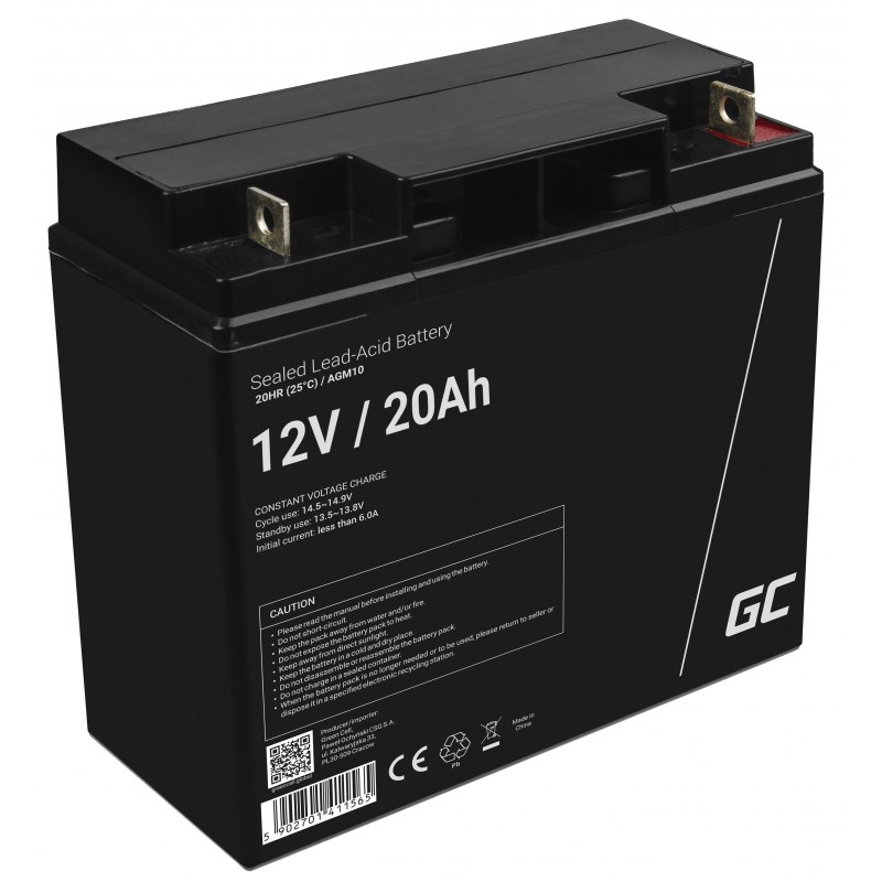 Green Cell Battery AGM GC 12V