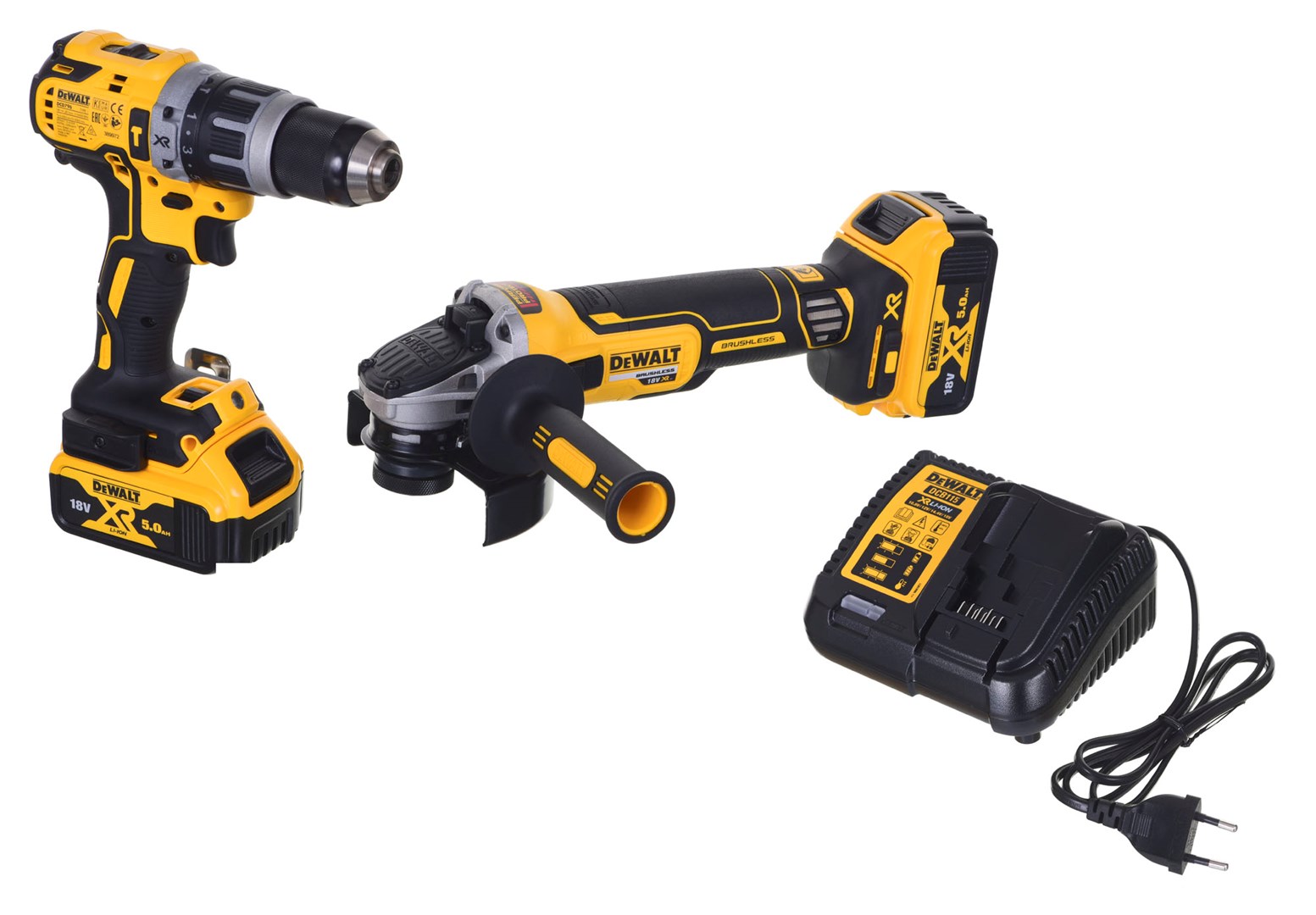 DeWalt Instrumentu komplekts 18V 2x5ah |