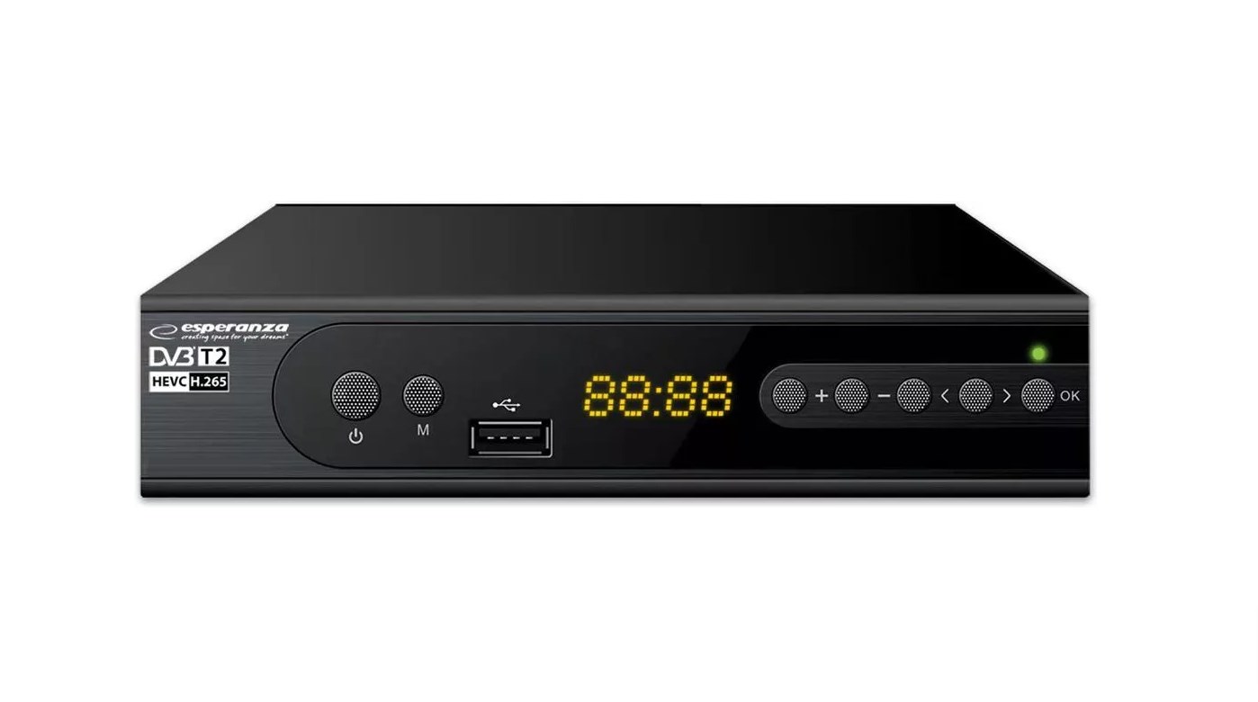 Esperanza EV106R Digital DVB-T2 H.265/HEVC