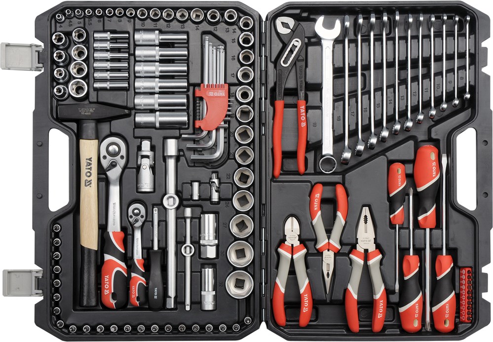Instrumentu komplekts 1/4", 1/2" (122gab.)