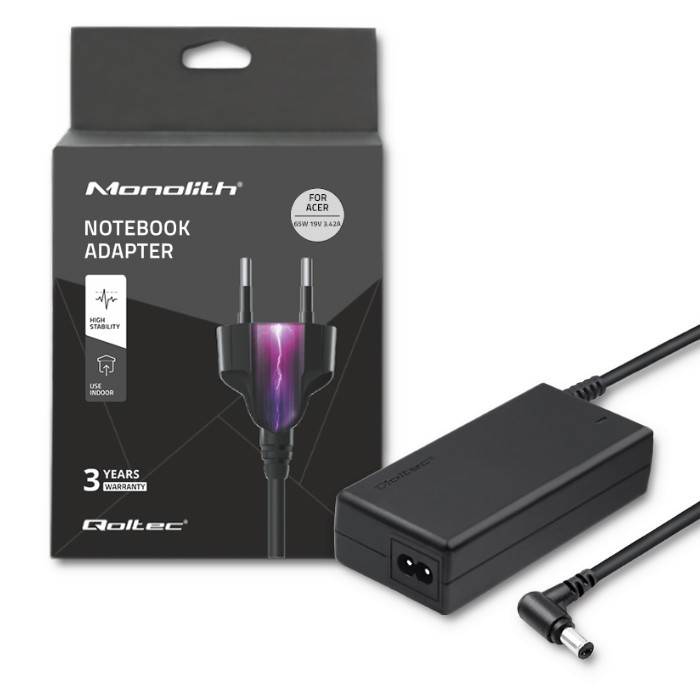 QOLTEC Power adapter dedicated to Acer