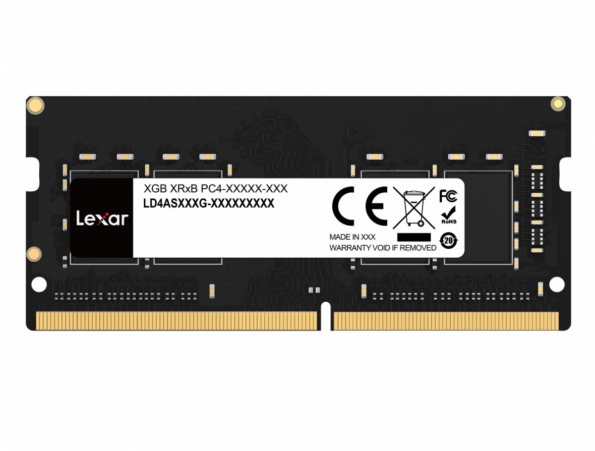 LEXAR Notebook memory DDR4 SODIMM 8GB(1*8GB)/3200
