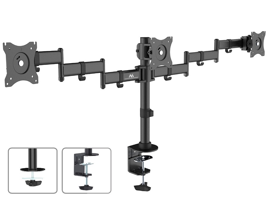 MACLEAN Holder Desktop 3 LCD monitors