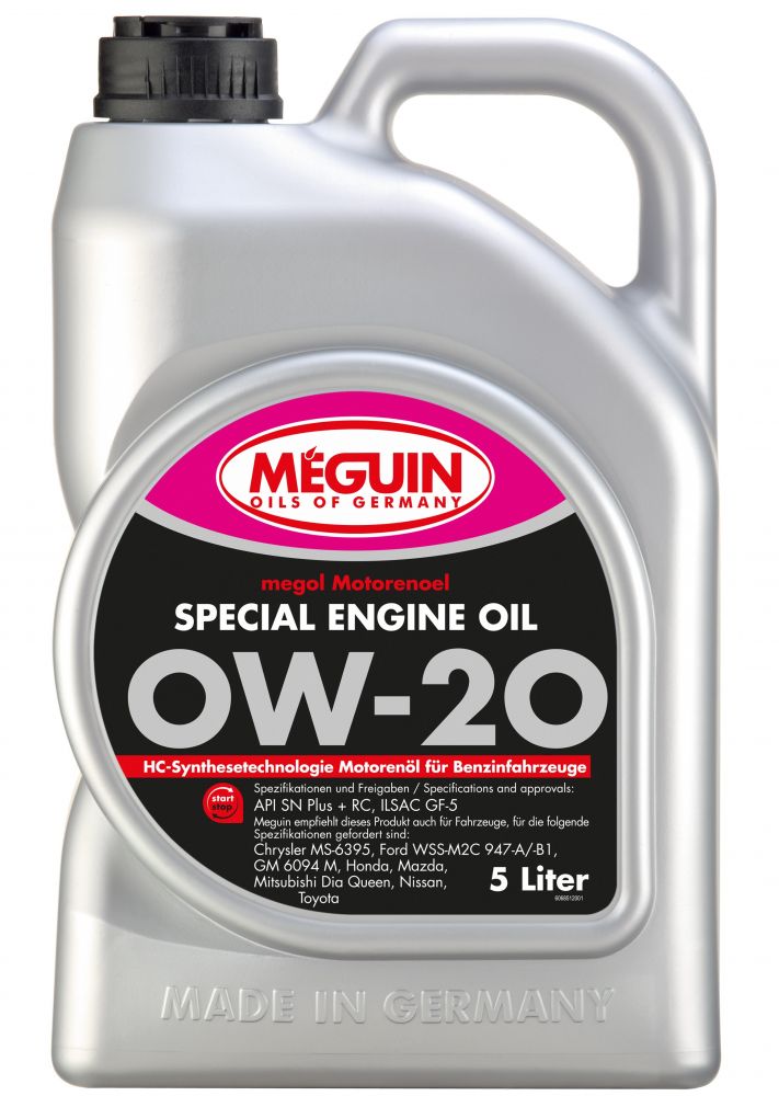 0W-20 Meguin Special Engine oil 5L