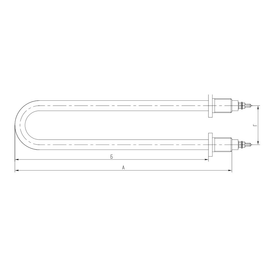 ADIPOĻ 1.0 kW-60cm Ūdenim TEN