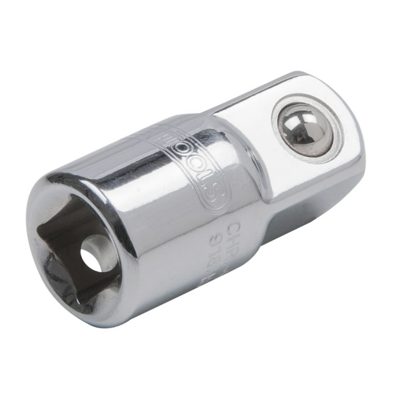 1/4´´ CHROMEplus Adaptor, 1/4´´Fx3/8´´M, on hang