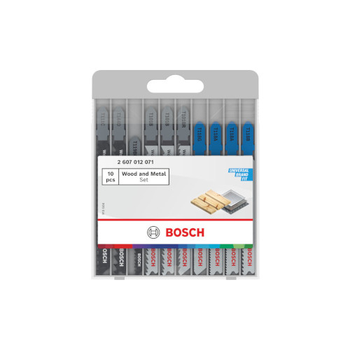 10 figūrz. asmeņu kompl. "Bosch"