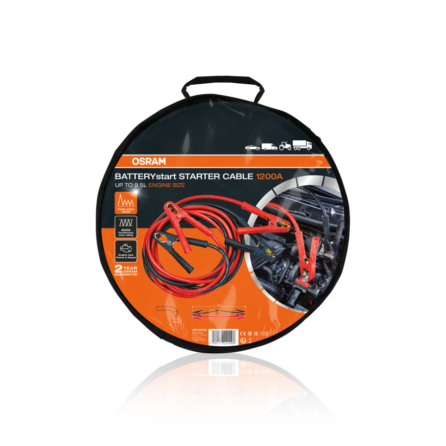 OSRAM ACCESSORIES OSRAM Startēšanas kabeļi 1200A