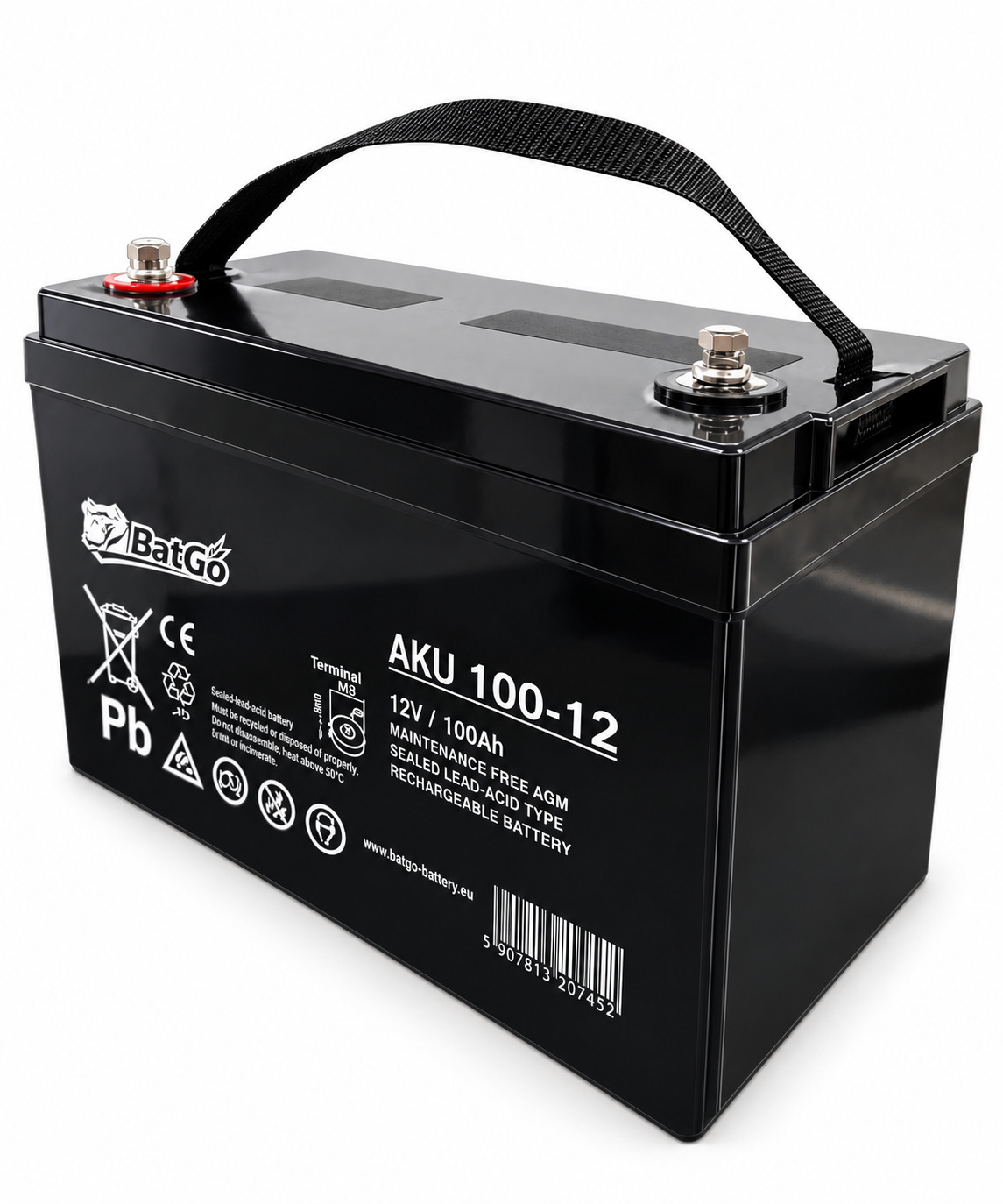 12V 100Ah akumulators :: AGM :