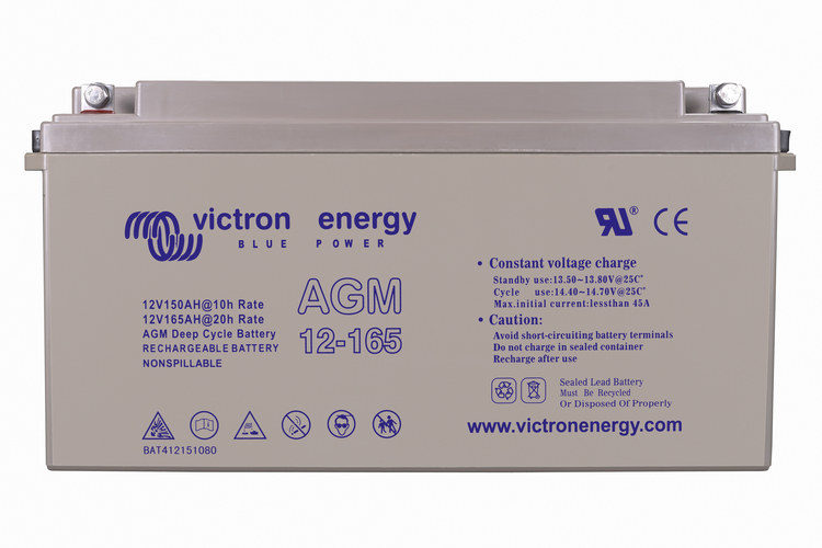 VICTRON ENERGY 12V/165Ah AGM Deep Cycle