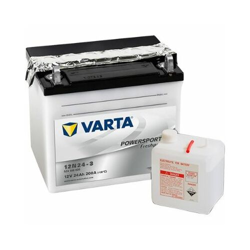 Startera akumulatoru baterija VARTA 12N24-4 24Ah