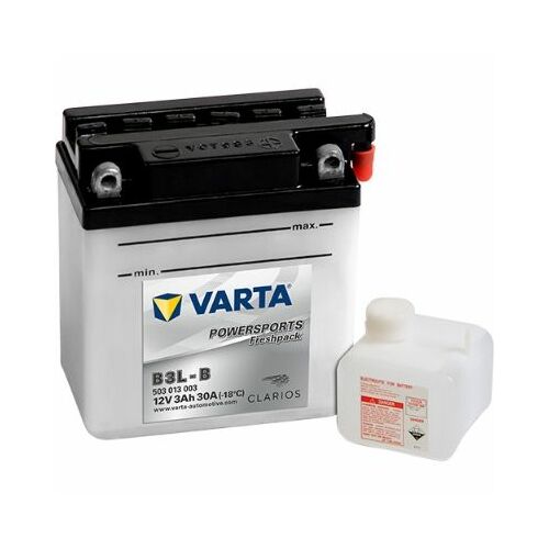 Startera akumulatoru baterija VARTA B3L-B, 3Ah