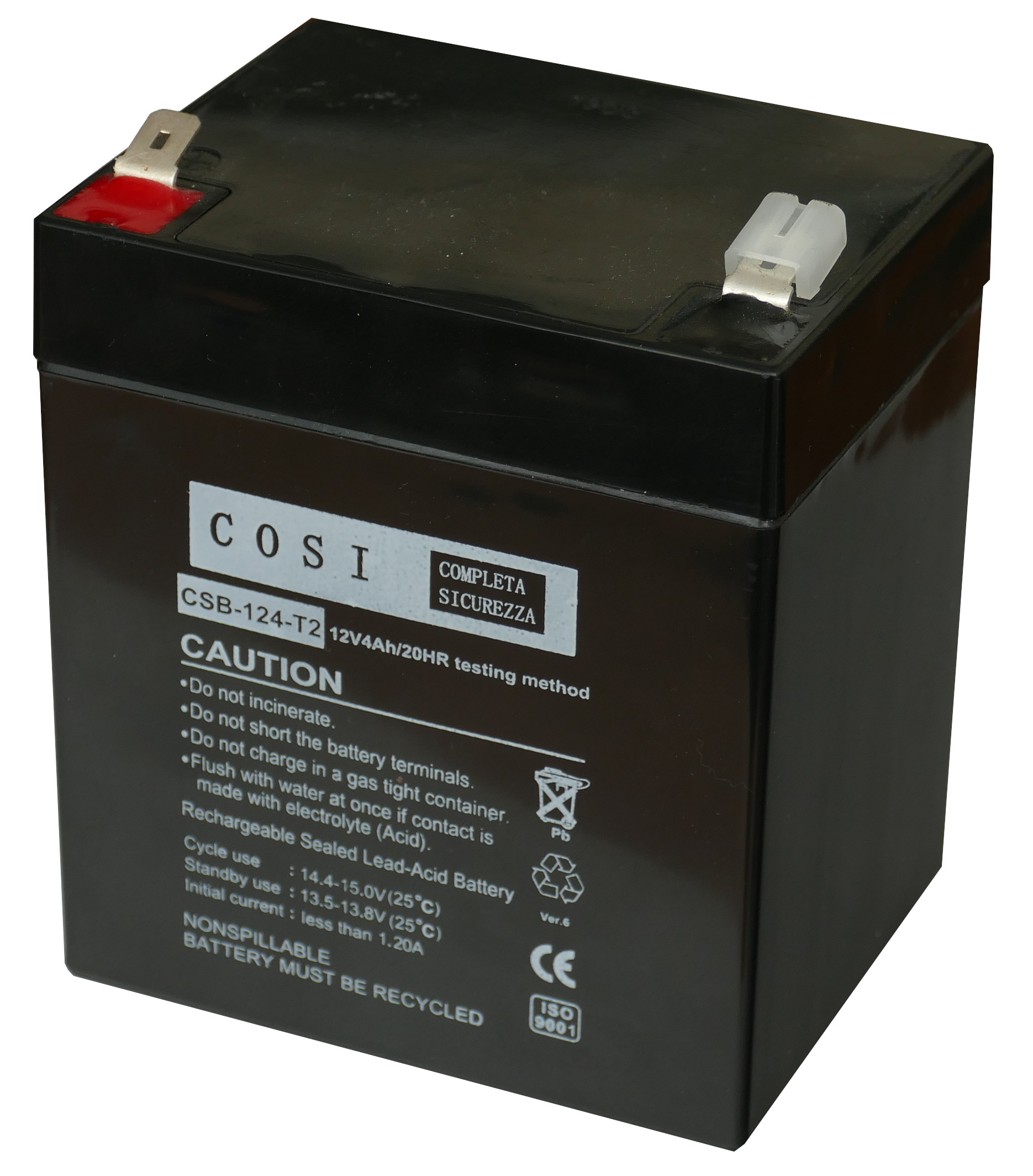 12V 4.5Ah akumulators :: AGM