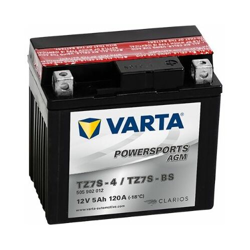 Startera akumulatoru baterija VARTA TZ7S-4 /