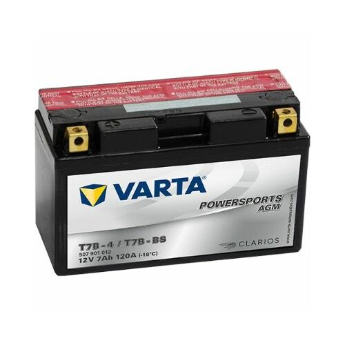Startera akumulatoru baterija VARTA T7B-4/T7B-BS, 7Ah