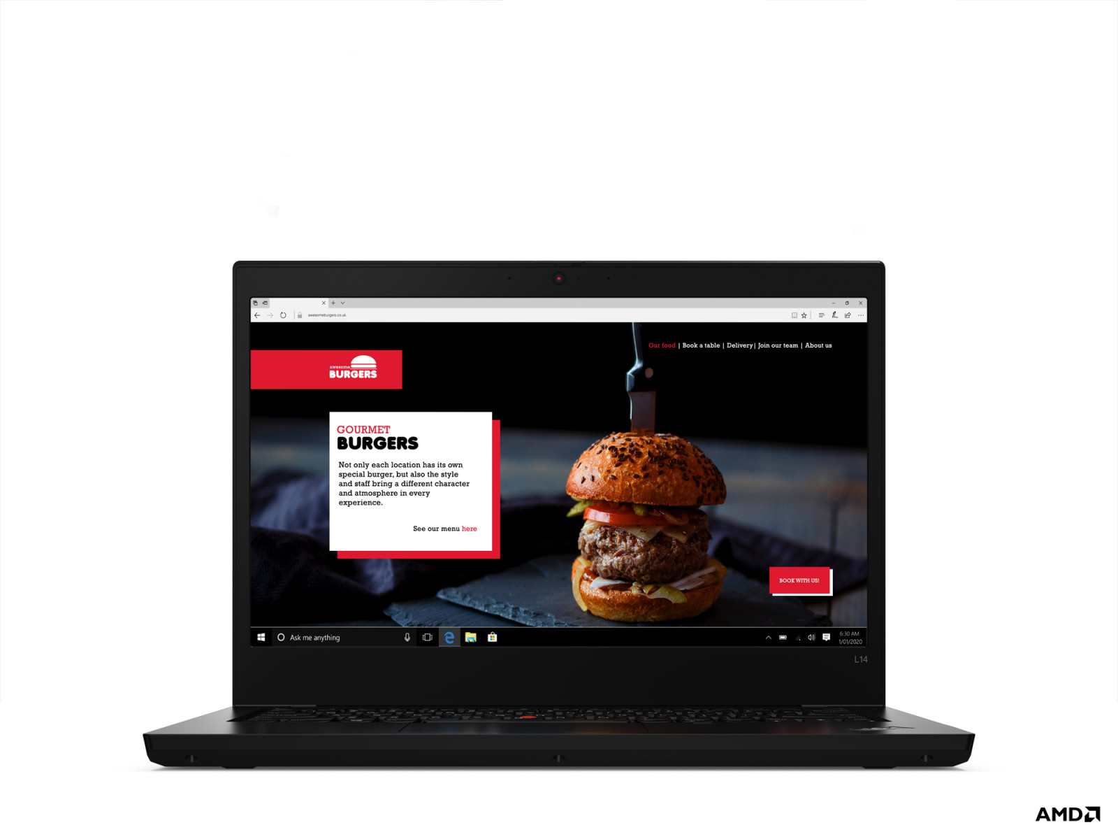 LENOVO 14" ThinkPad L14 G2 Ryzen