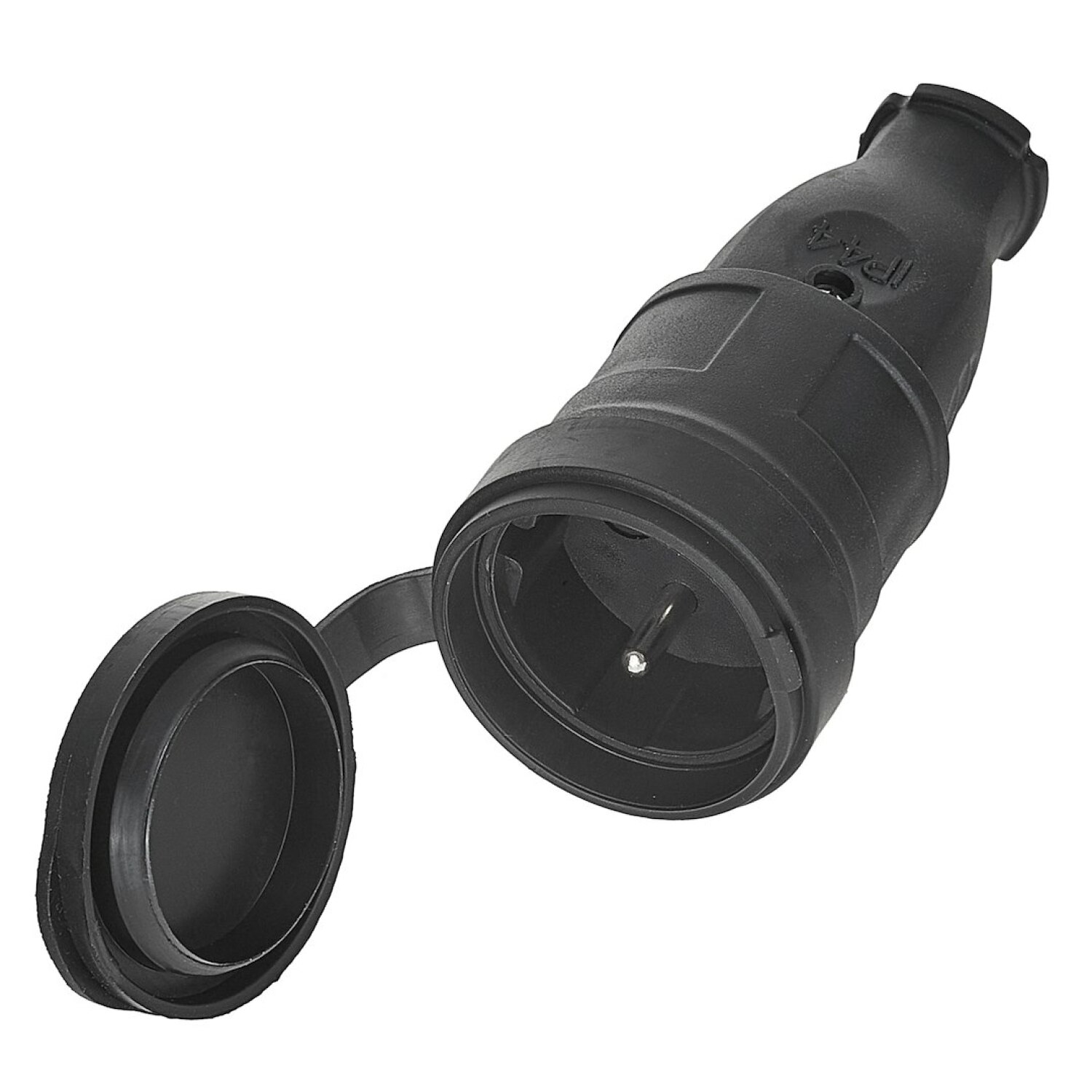 GEKO gumijas kontaktligzda 16A, IP44, 230V