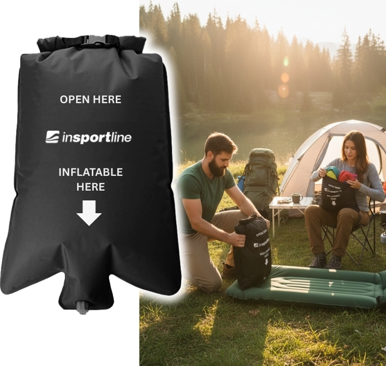 2-in-1 ūdensdrošā piepūšamā soma inSPORTline Proofair