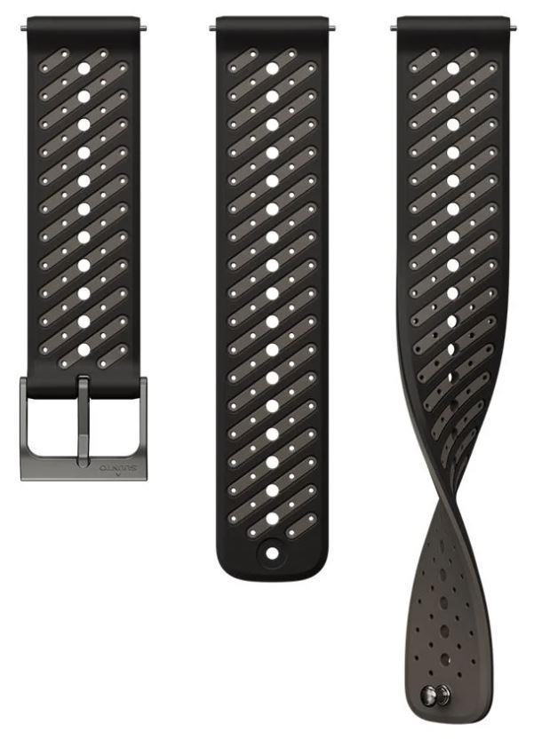 SUUNTO 22 ATH8 SILICONE STRAP BLACK
