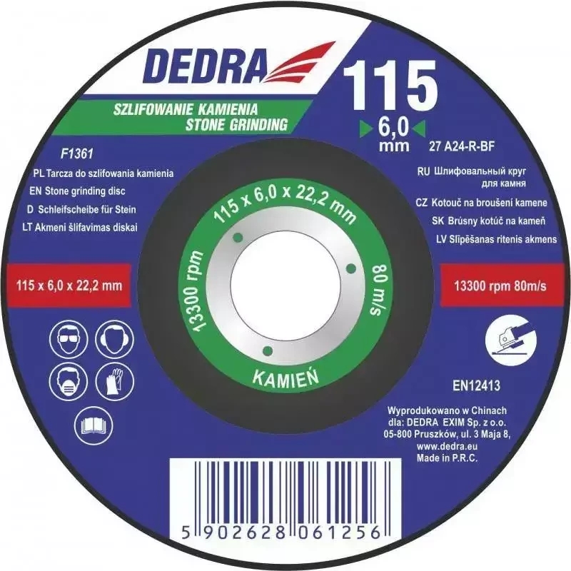 DEDRA-EXIM DEDRA F1365 slīpripa akmenim ar