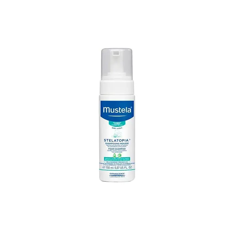 Mustela Bébé Stelatopia Shampoo Šampūns