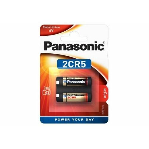 2CR5 baterijas 6V Panasonic litija 2CR5