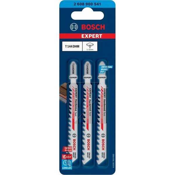 3 figūrzāģa asmeņi T144DHM Hard Wood