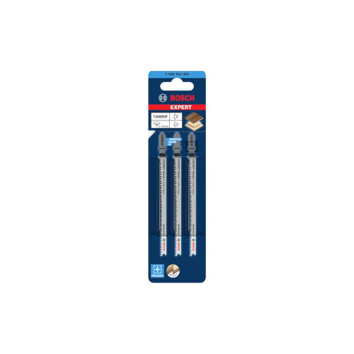 BOSCH 3 figūrzāģa asmeņi T308BOP Wood