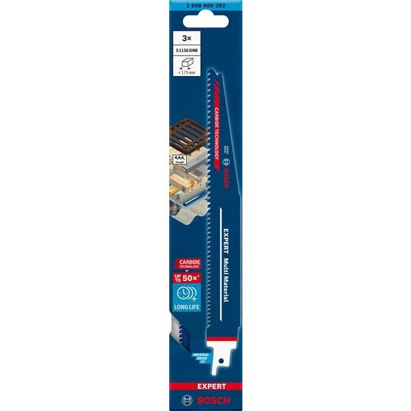 3 zobenzāģa asmeņi S1156XHM Multi Material