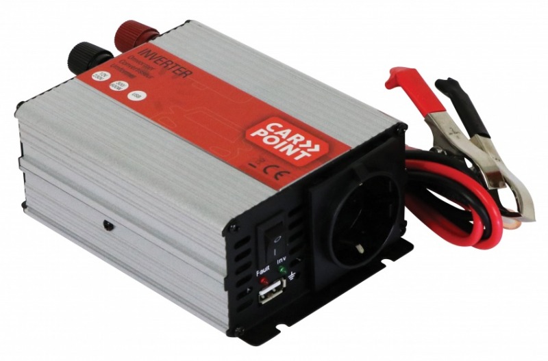 300W/600W Sprieguma pārveidotājs invertors 12V -