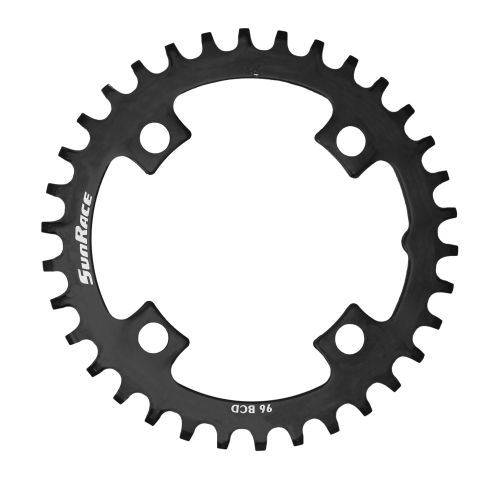 SUNRACE 38T Narrow-Wide BCD:96 (Melna, 38T)