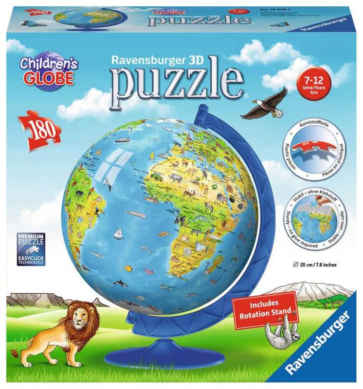 RAVENSBURGER 3D puzzle Globuss 180 element