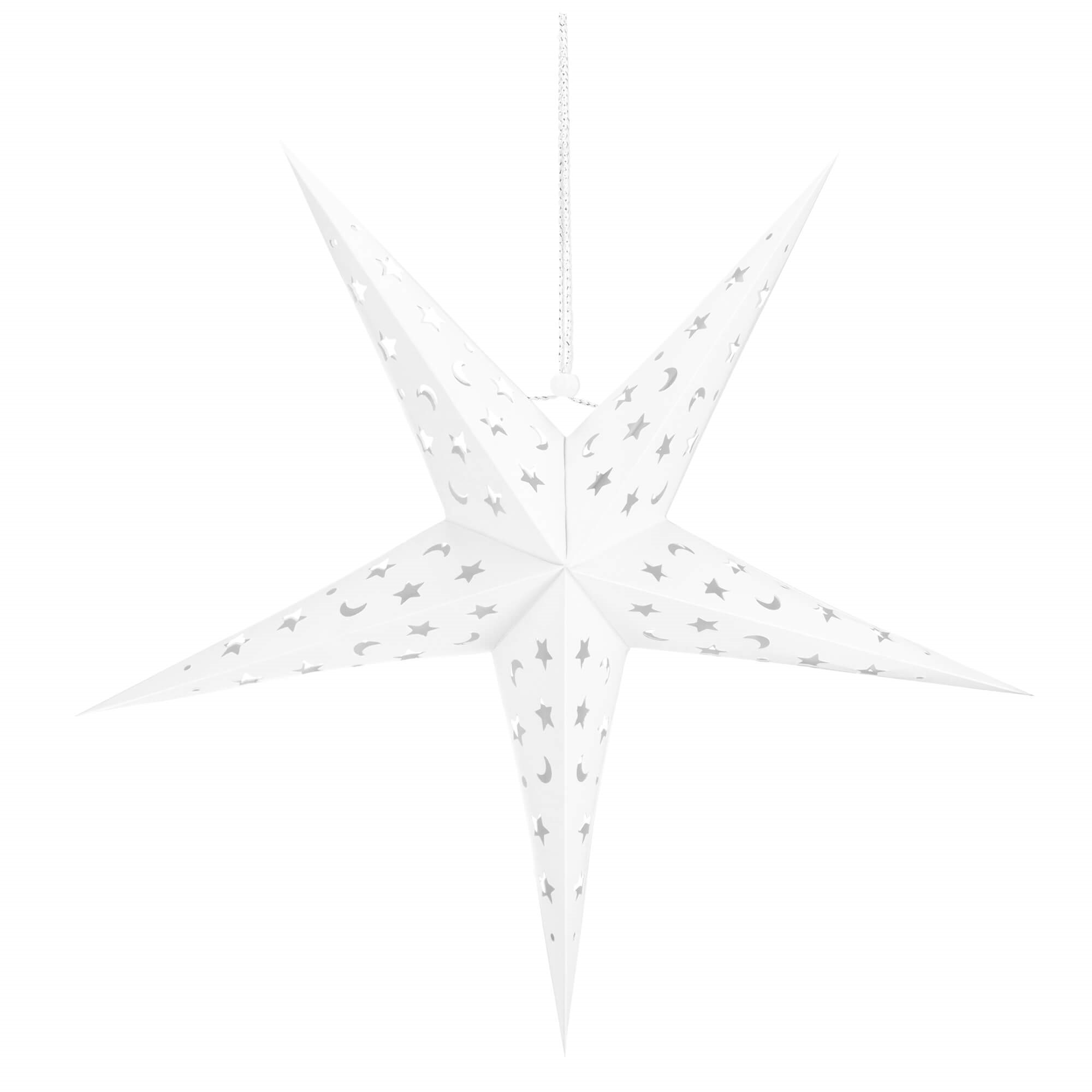 Springos 3D Ziemassvētku papīra zvaigzne 25