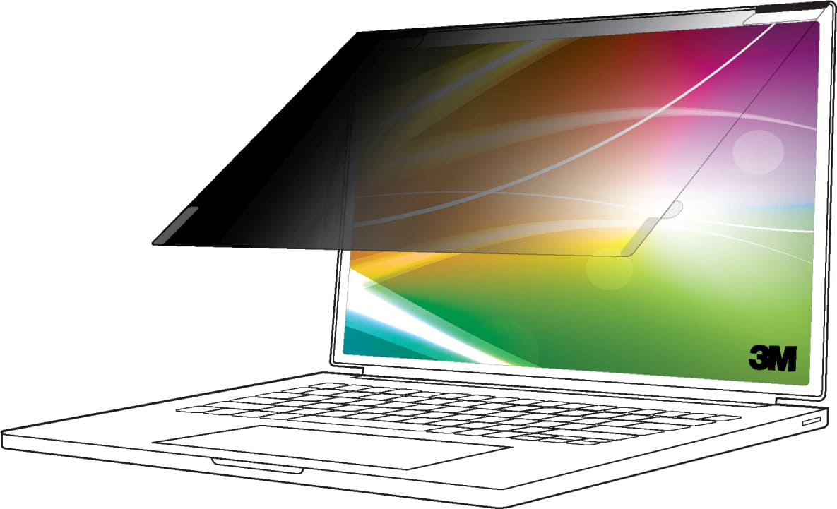 3M 7100380061 monitoru pretatspīduma & privātuma