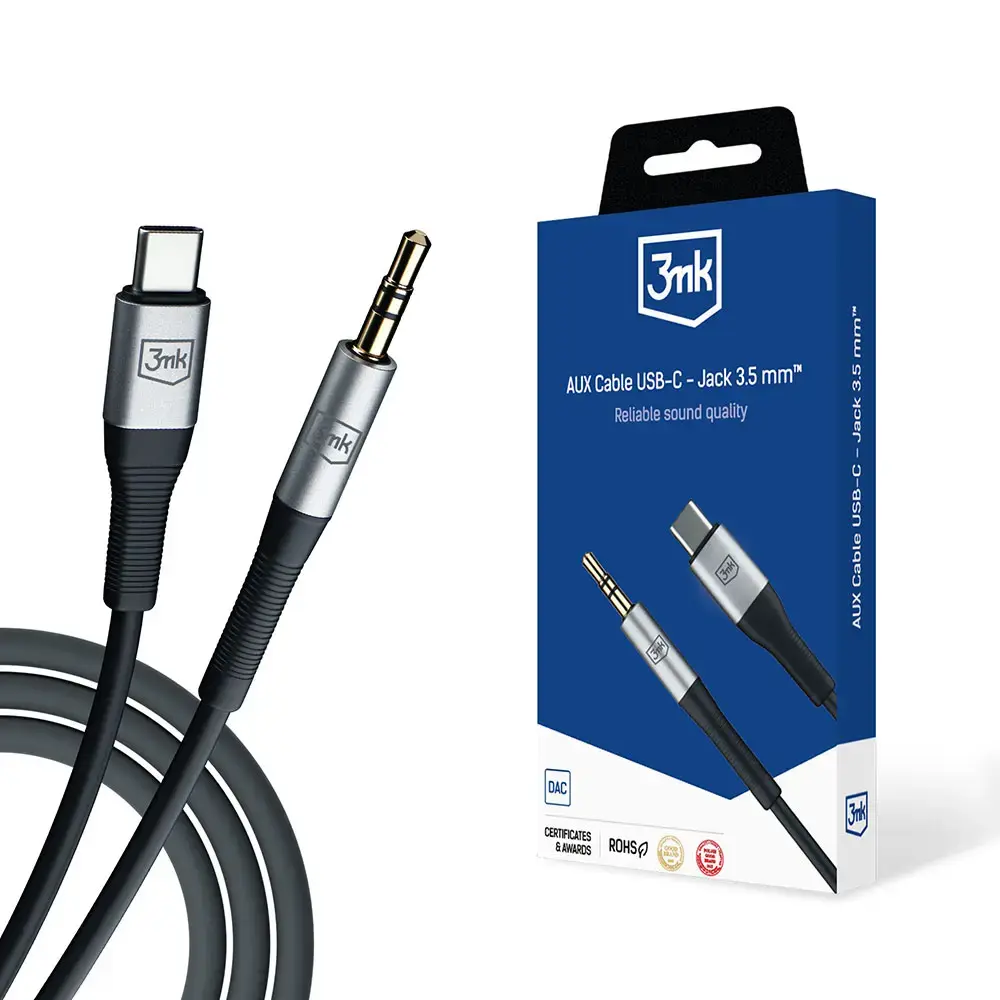 3mk AUX Cable USB-C - Jack