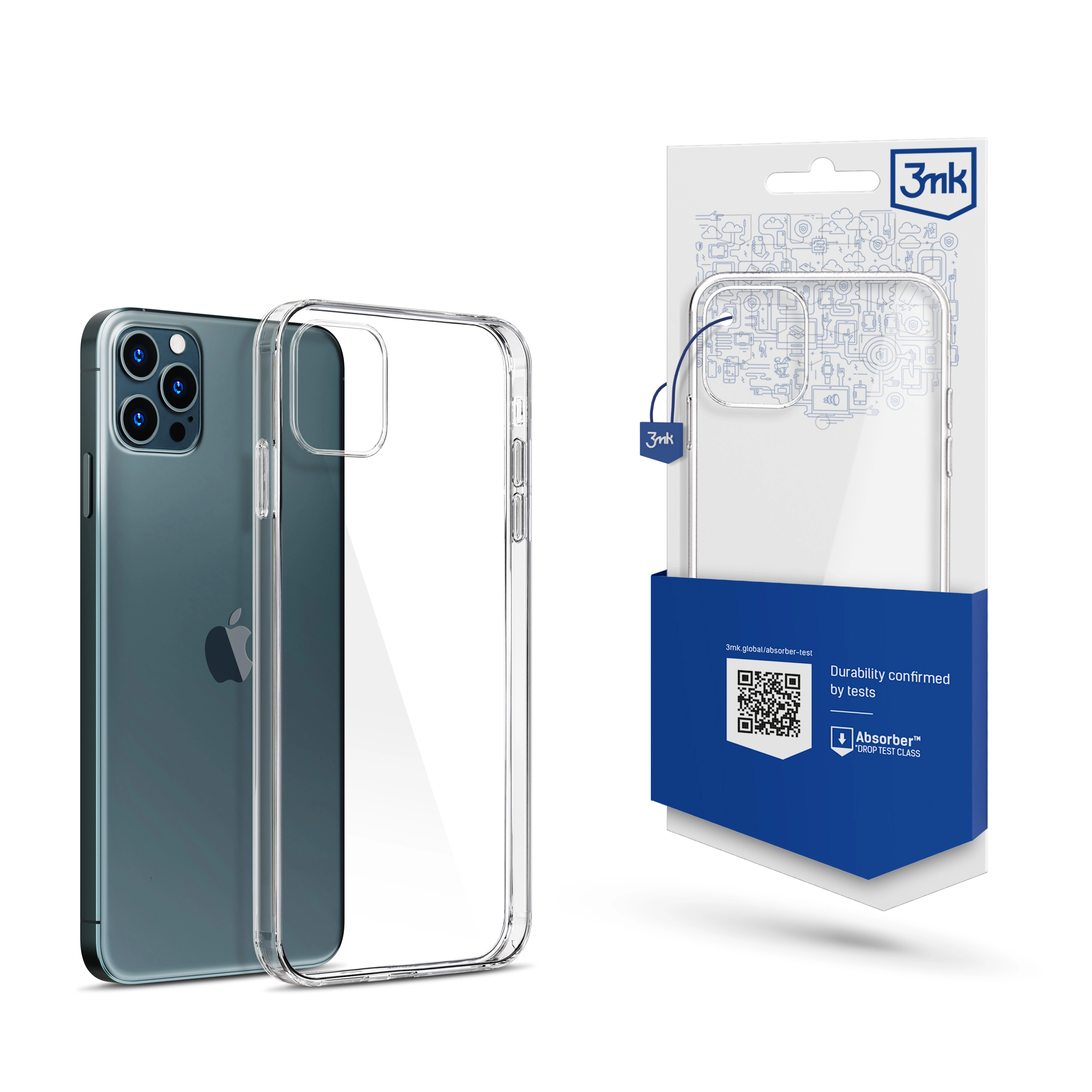 3mk Clear Case for Apple iPhone