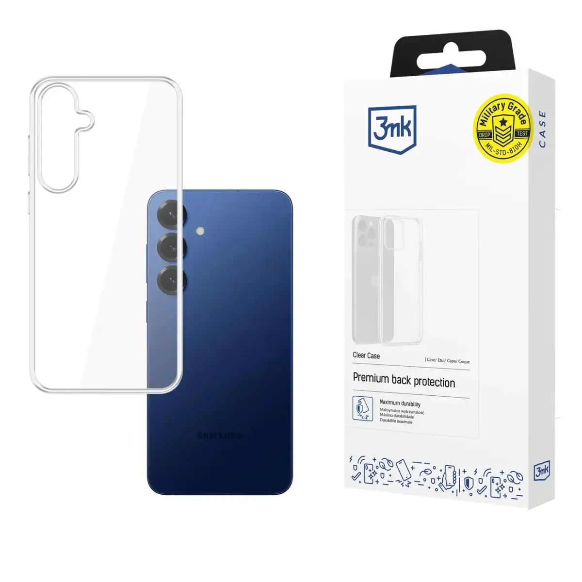 3mk Protection 3mk Clear maciņš telefonam