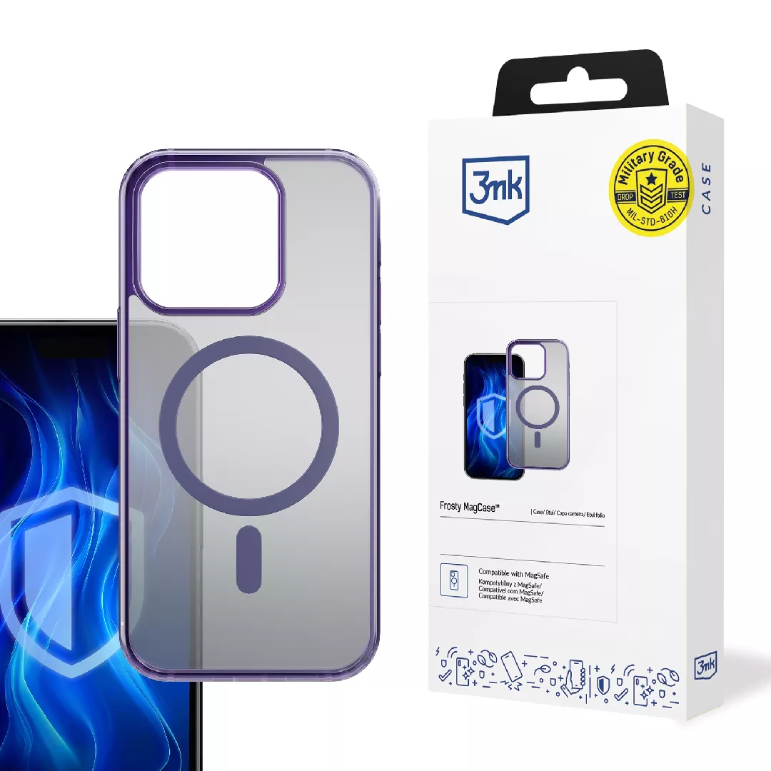 3MK Etui Frosty MagCase Purple do